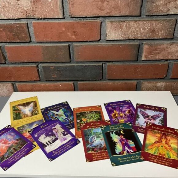 Magical Messages from the Fairies Oracle Card Deck & Guidebook Doreen Virtue - Picture 11 of 12